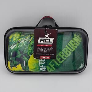 ACL Afterburner Cornhole Bag Set Full Size 4 Pack Carry Case Green ACL COMP NEW